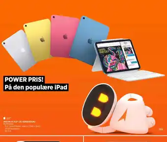 Power IPAD WI-FI 10,9" (10. GENERATION) tilbud