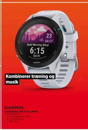 Power GARMIN FORERUNNER 255S MUSIC-LØBEUR tilbud