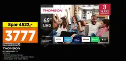 Power THOMSON 65" UHD GOOGLE TV tilbud