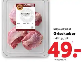 Lidl NØRMARK MEAT Grisekæber tilbud