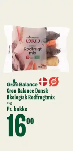 Min Købmand Grøn Balance Dansk Økologisk Rodfrugtmix tilbud