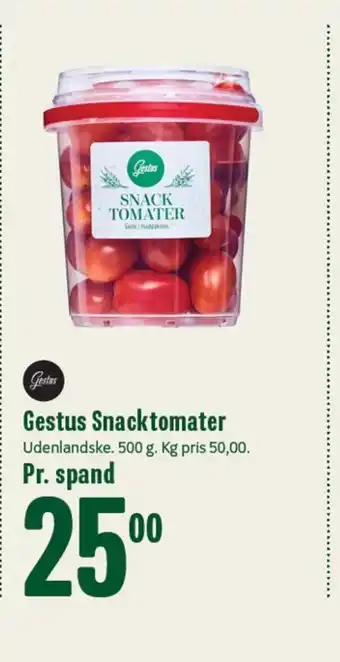 Min Købmand Gestus Snacktomater tilbud