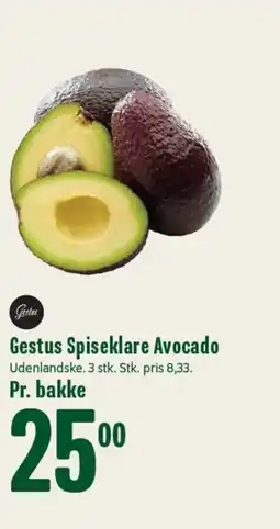 Min Købmand Gestus Spiseklare Avocado tilbud