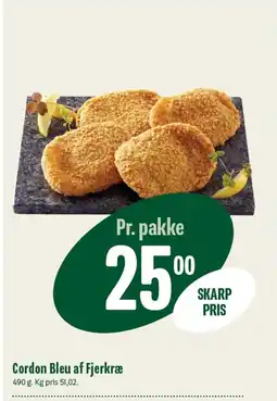 Min Købmand Cordon Bleu af Fjerkræ tilbud