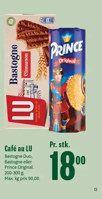 Min Købmand Café au LU tilbud