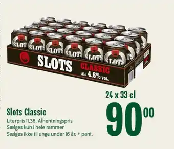 Min Købmand SLOTS Classic tilbud