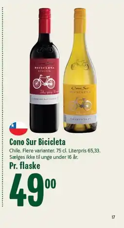 Cono Sur Bicicleta
