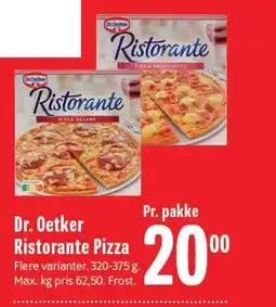 Min Købmand Dr. Oetker Ristorante Pizza tilbud