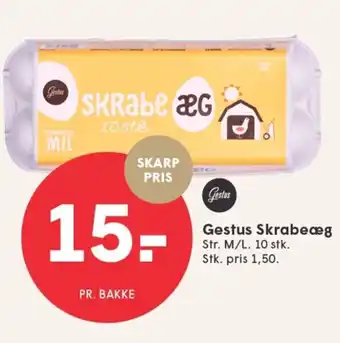 SPAR Gestus Skrabeæg tilbud