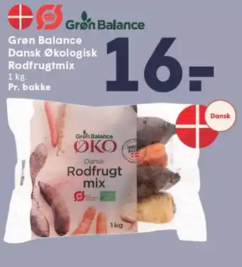 SPAR Grøn Balance Dansk Økologisk Rodfrugtmix tilbud