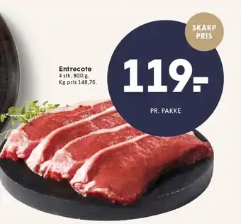 SPAR Entrecote tilbud