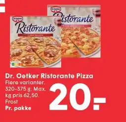 SPAR Dr. Oetker Ristorante Pizza tilbud