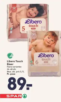 SPAR LIBERO Touch Bleer tilbud