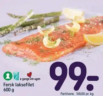 REMA 1000 Fersk laksefilet tilbud