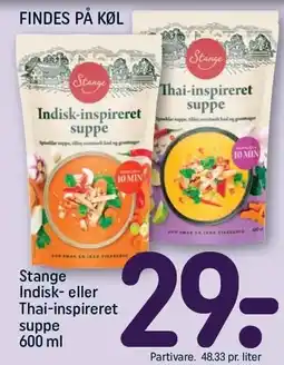 REMA 1000 Stange Indisk- eller Thai-inspireret suppe tilbud