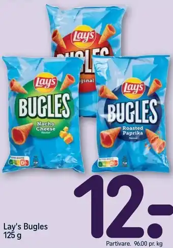 REMA 1000 Lay's Bugles 125 g tilbud