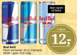 Dagli'Brugsen Red Bull tilbud