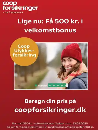 Dagli'Brugsen Lige nu: Få 500 kr. i velkomstbonus tilbud