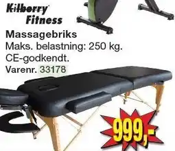 Harald Nyborg KILBERRY FITNESS Massagebriks tilbud