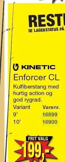 Harald Nyborg Enforcer CL tilbud