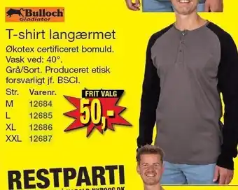 Harald Nyborg T-shirt langærmet tilbud