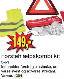 Harald Nyborg Førstehjælpskombi kit tilbud