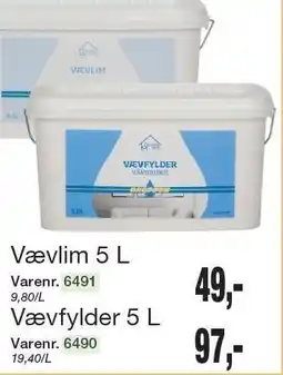 Harald Nyborg Vævlim 5 L eller Vævfylder 5 L tilbud