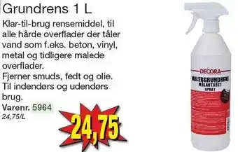 Harald Nyborg Grundrens 1 L tilbud