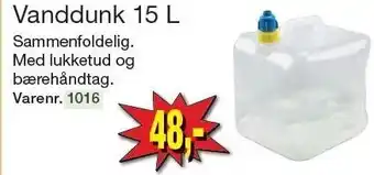 Harald Nyborg Vanddunk 15 L tilbud