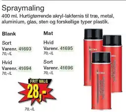 Harald Nyborg Spraymaling tilbud