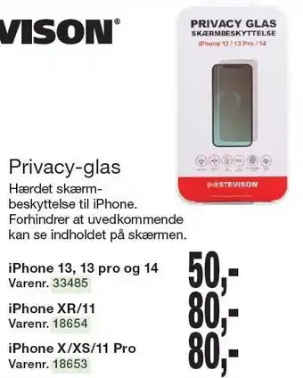 Harald Nyborg Privacy-glas tilbud