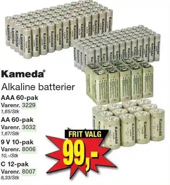 Harald Nyborg Alkaline batterier tilbud