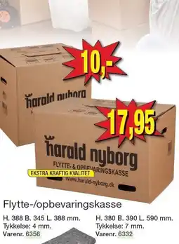 Harald Nyborg Flytte-/opbevaringskasse tilbud