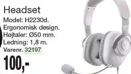 Harald Nyborg Headset tilbud