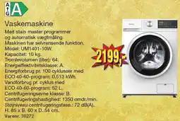 Harald Nyborg Vaskemaskine tilbud