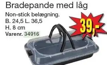 Harald Nyborg Bradepande med låg tilbud