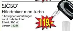 Harald Nyborg Håndmixer med turbo tilbud