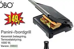 Harald Nyborg Panini-/bordgrill tilbud