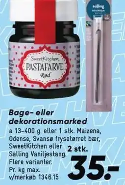 Bilka Bage- eller dekorationsmarked tilbud