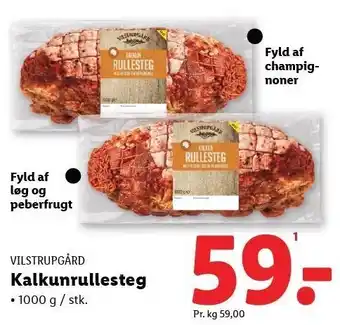 Lidl Kalkunrullesteg tilbud