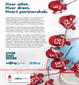 Bilka Hver atlet. Hver drøm. Hvert partnerskab tilbud