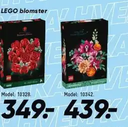 Bilka LEGO blomster tilbud