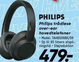 Bilka Philips trådløse over-ear hovedtelefoner tilbud