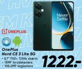 Bilka OnePlus Nord CE 3 Lite 5G tilbud