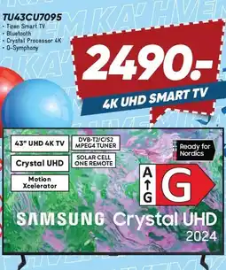 Bilka Samsung TU43CU7095 tilbud