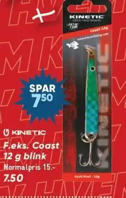 Bilka Kinetic Coast 12 g blink tilbud