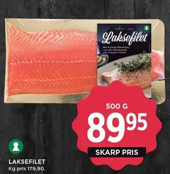 MENY LAKSEFILET tilbud