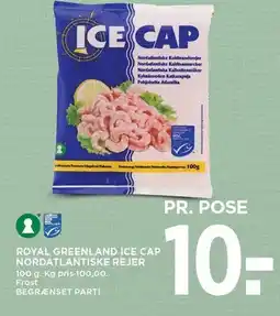 MENY ROYAL GREENLAND ICE CAP NORDATLANTISKE REJER tilbud