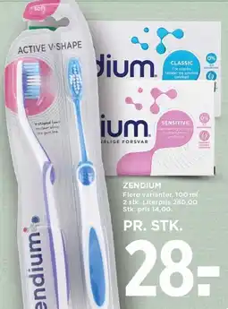 MENY ZENDIUM tilbud