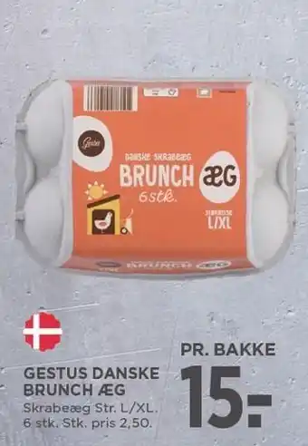 MENY GESTUS DANSKE BRUNCH ÆG tilbud